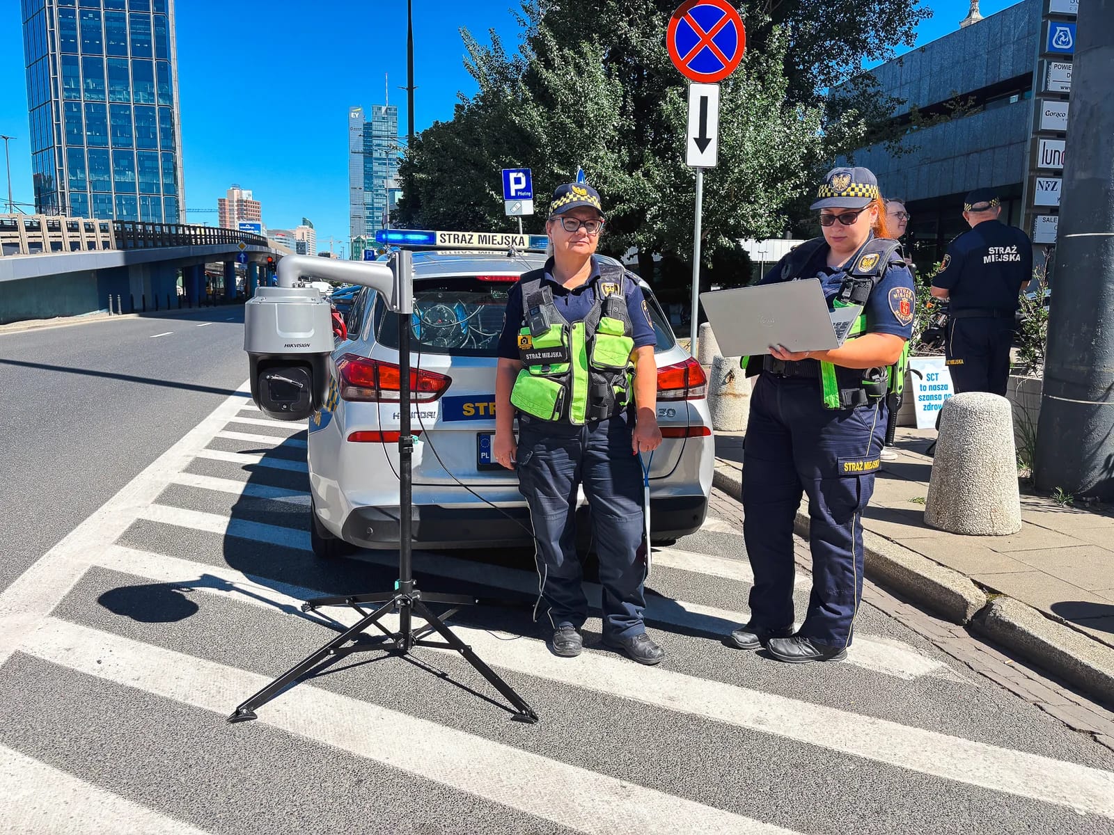 Warszawa kontrola kamery straż miejska
