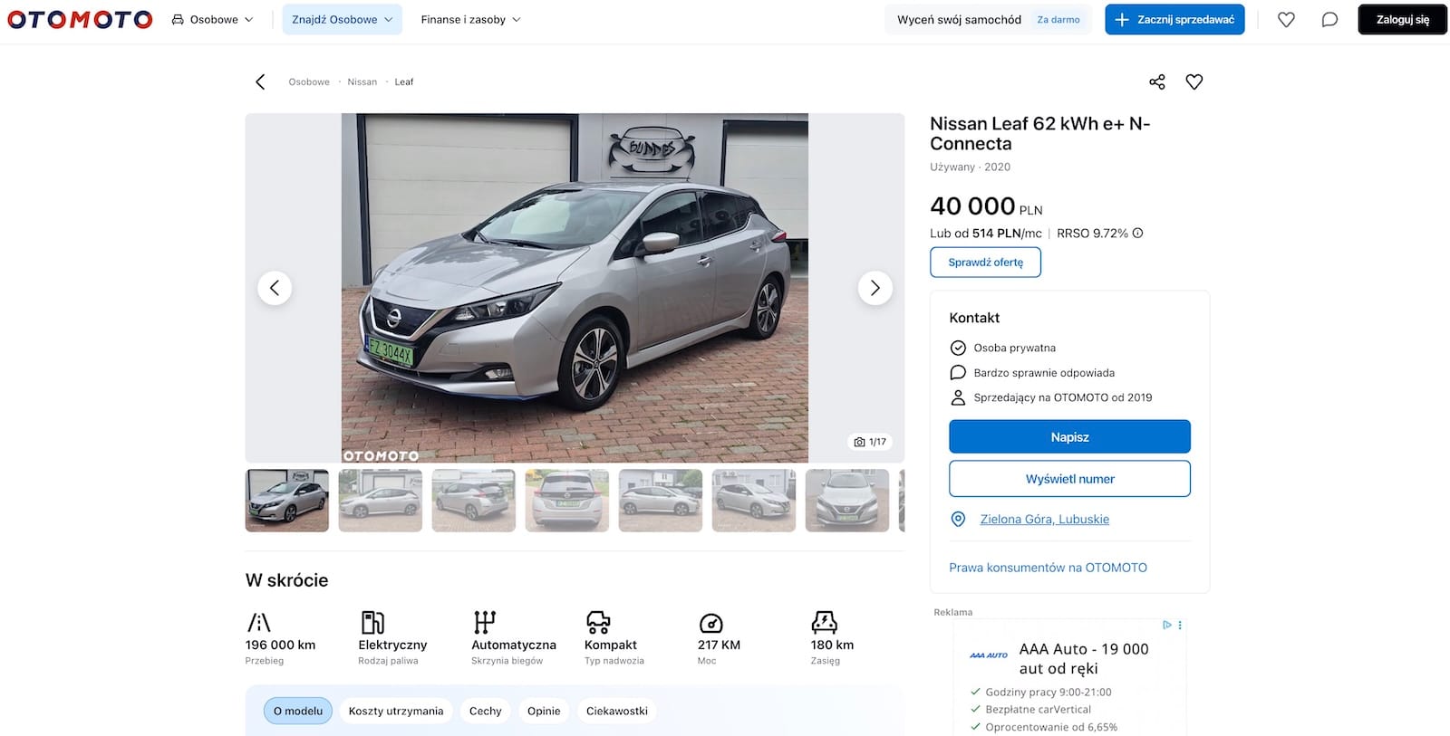 tanie samochody elektryczne
