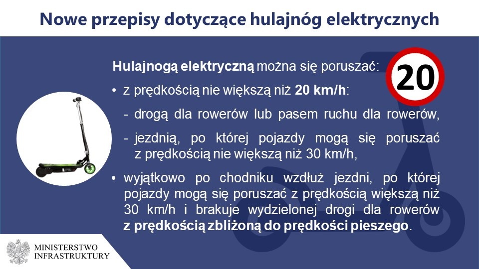 Hulajnogi z rejestracją i OC