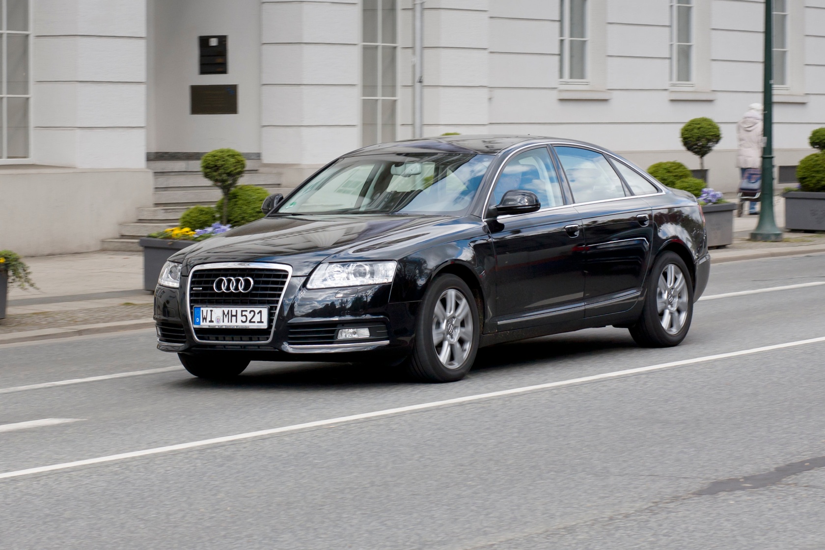 Audi A6 C6 na ulicy