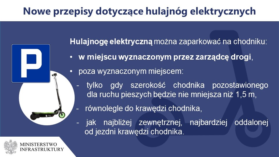 Hulajnogi z rejestracją i OC