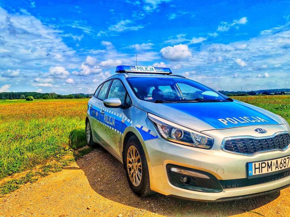 Czerwcowy długi weekend na drogach. Fot. Polska Policja/Twitter