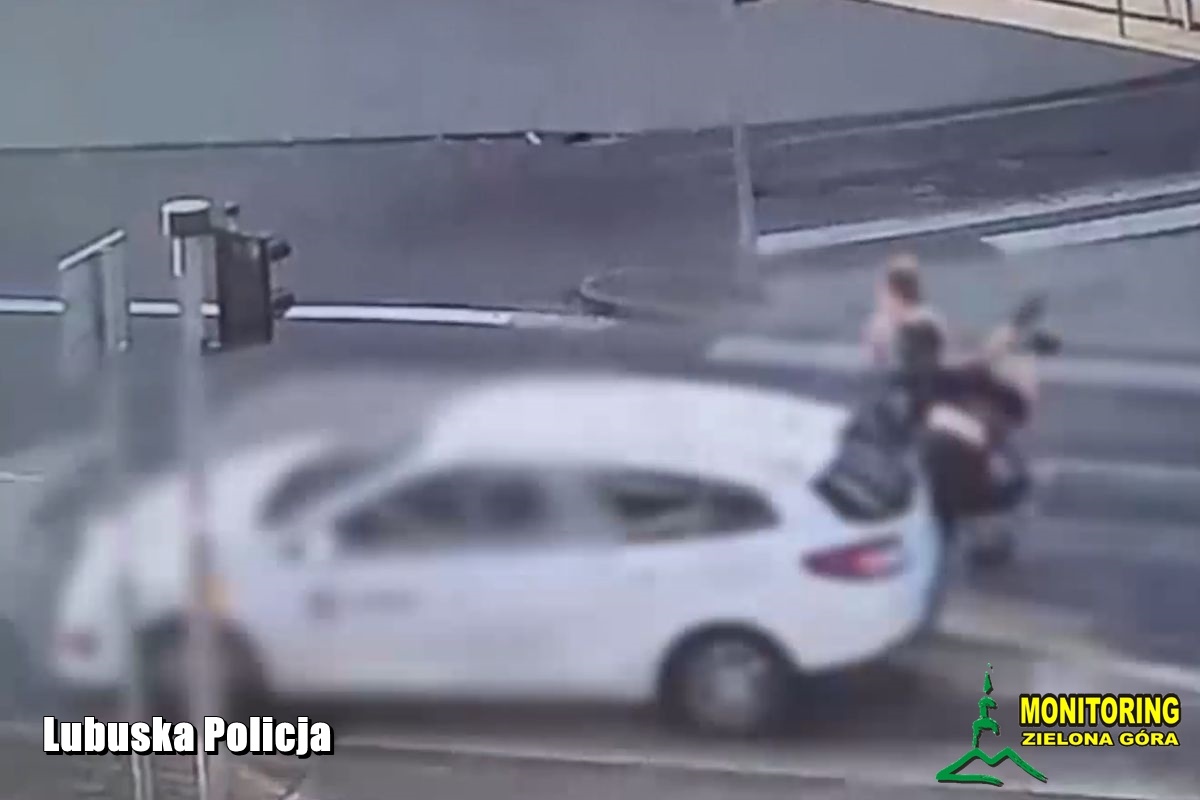 Potrącenie na pasach. 68-latek odpowie przed sądem. Fot. KPP Zielona Góra