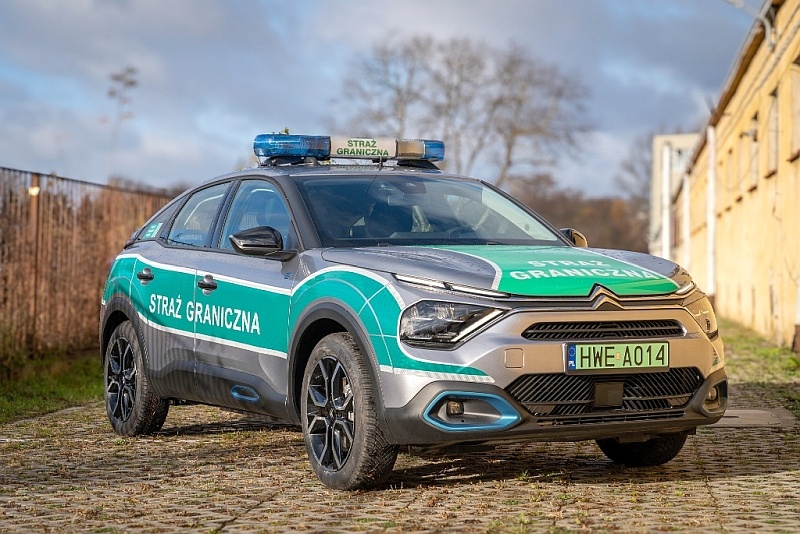 Straż Graniczna - Citroen e-C4