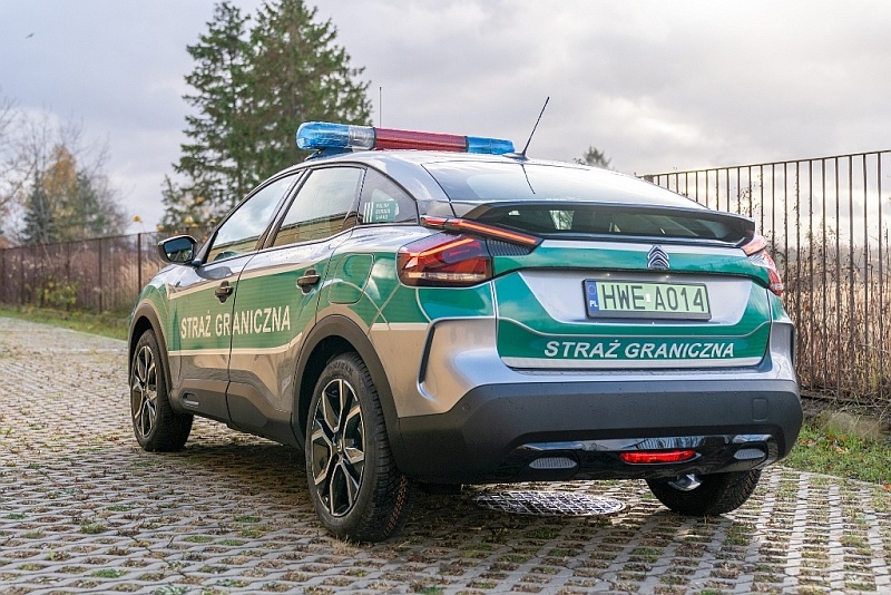 Straż Graniczna - Citroen e-C4