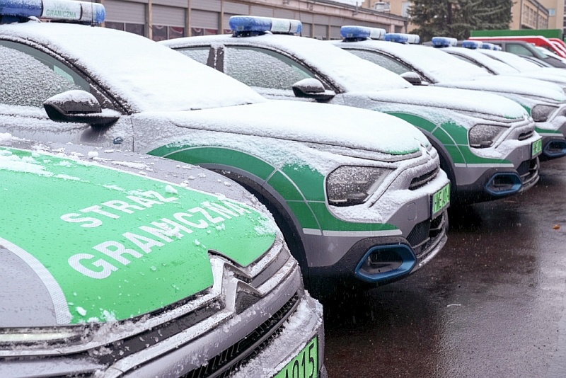 Straż Graniczna - Citroen e-C4