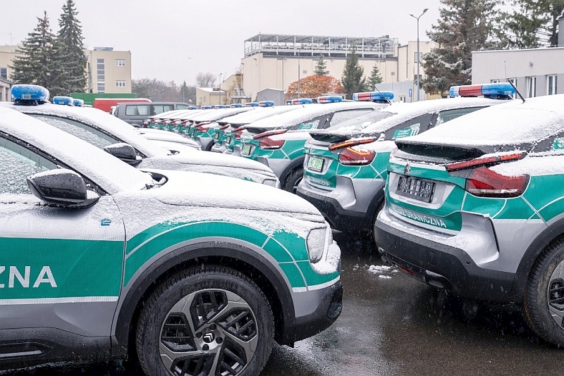 Straż Graniczna - Citroen e-C4