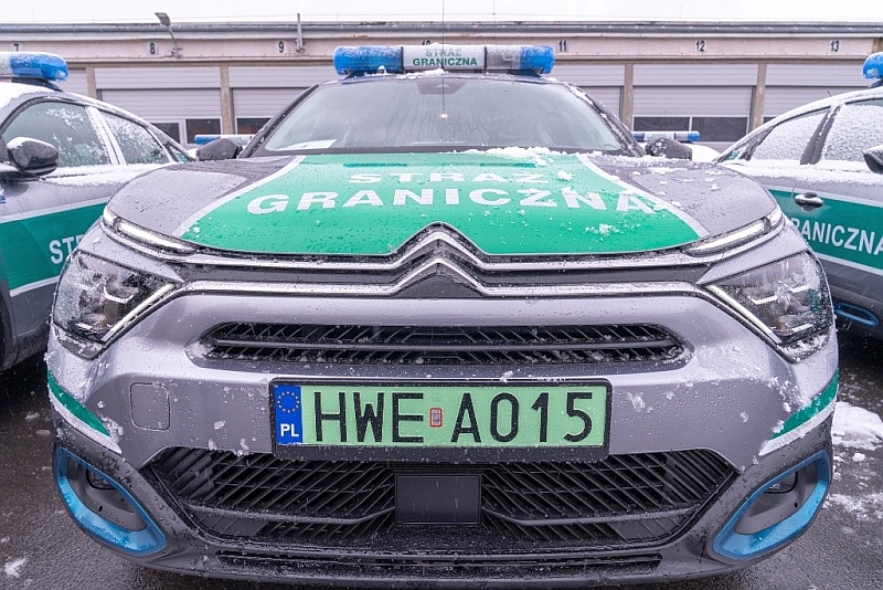 Straż Graniczna - Citroen e-C4