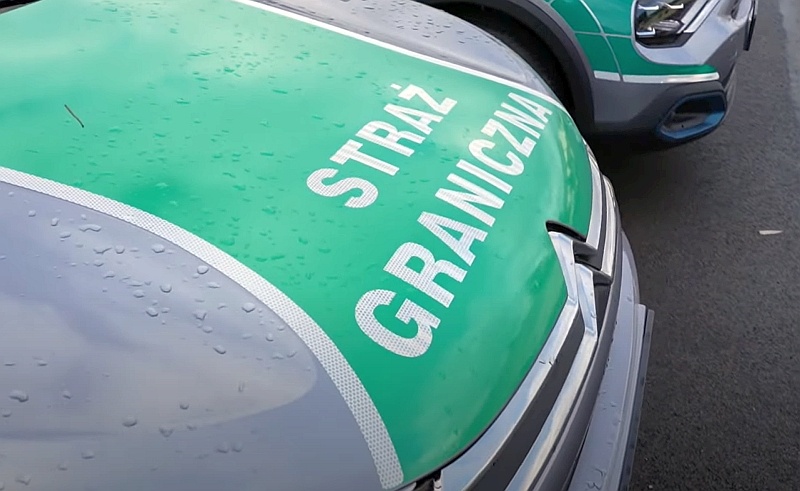 Straż Graniczna - Citroen e-C4