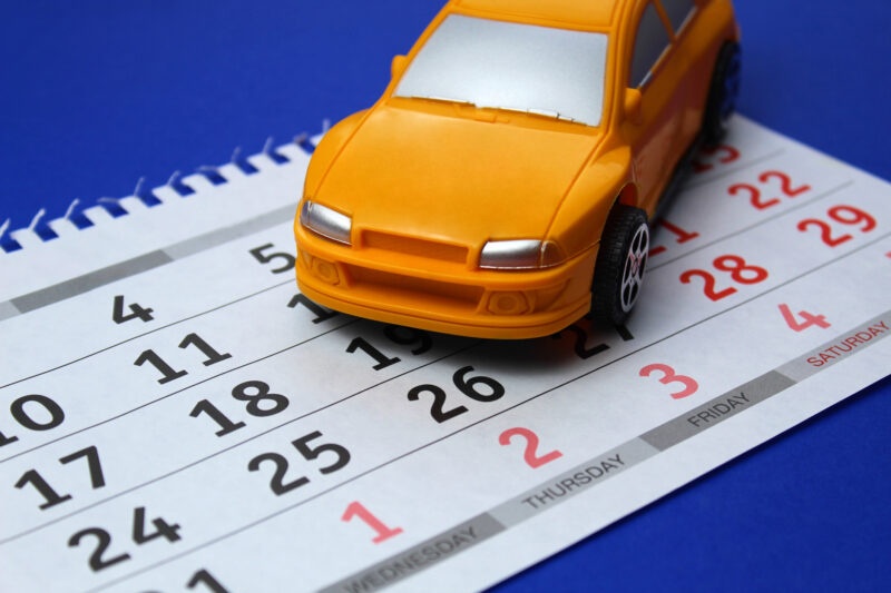 kalendarz auto gapowe terminy
