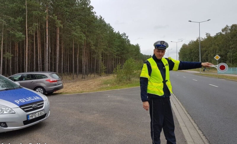 policja lizak kontrola drogowa