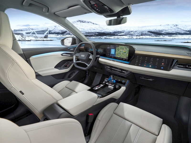 Audi Q6 e-tron - kokpit