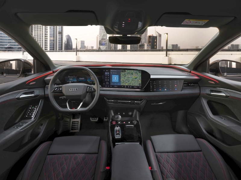 Audi Q6 e-tron - kokpit