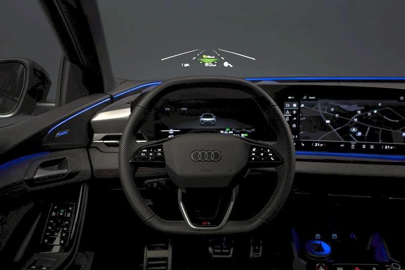 Audi Q6 e-tron - head-up