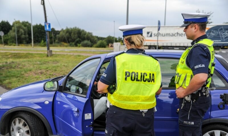 kontrola policja przebieg pojazdu