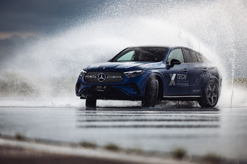 Mercedes-Benz Tech Experience płyta poślizgowa