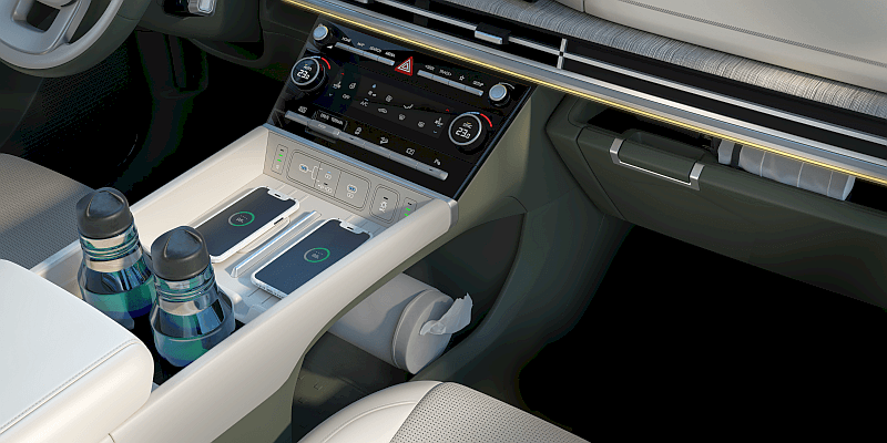 2025 Hyundai Santa Fe - kokpit