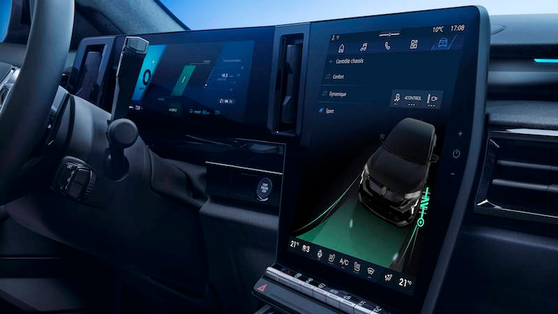 2024 Renault E-Tech 4x4 300 KM wnętrze