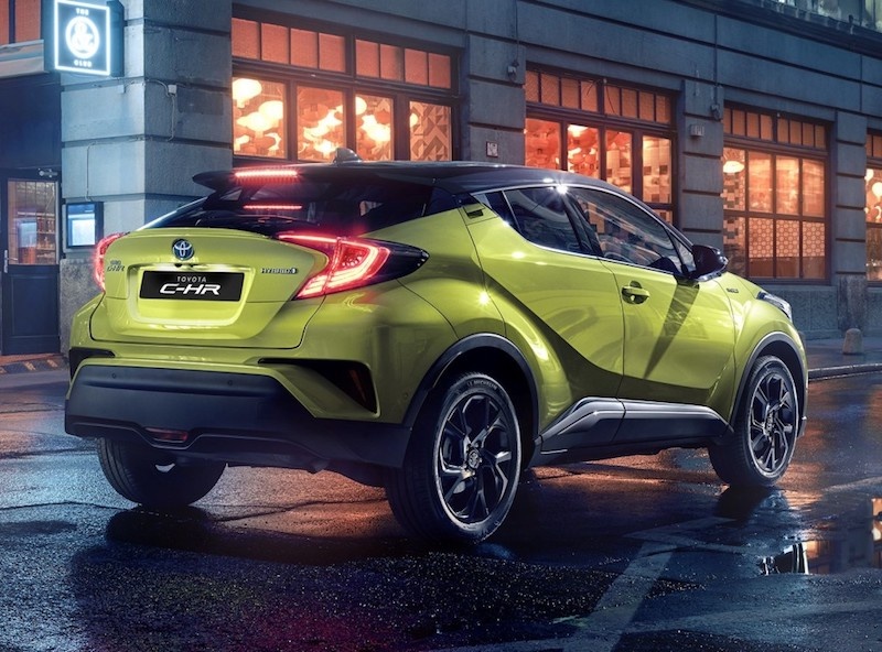 Toyota C-HR I pre-lift tył