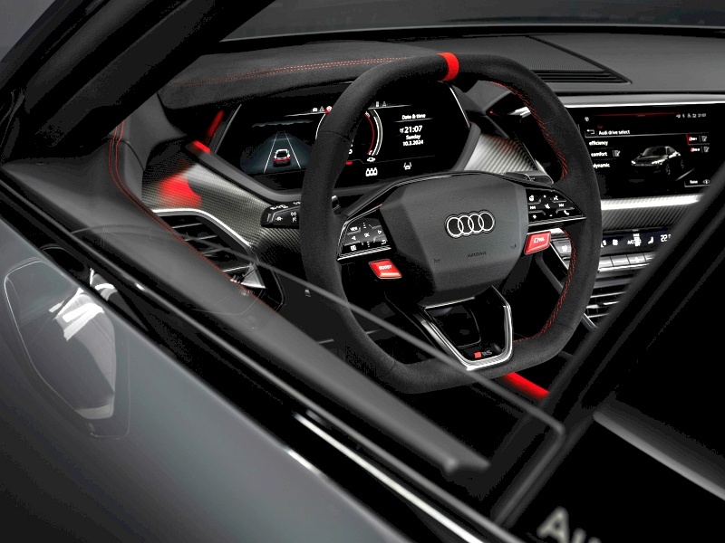 2025 Audi e-tron GT - kabina