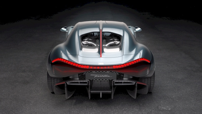 Bugatti Tourbillon - tył