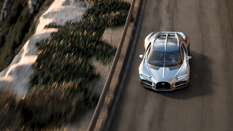 Bugatti Tourbillon - przód