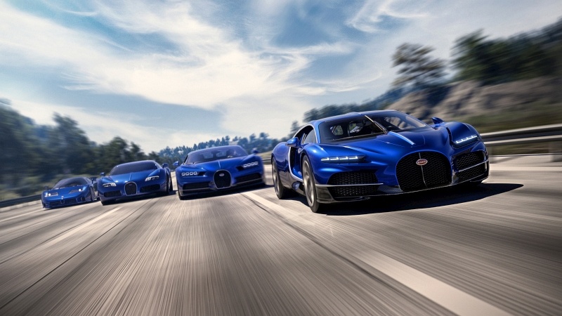Bugatti Tourbillon - przód