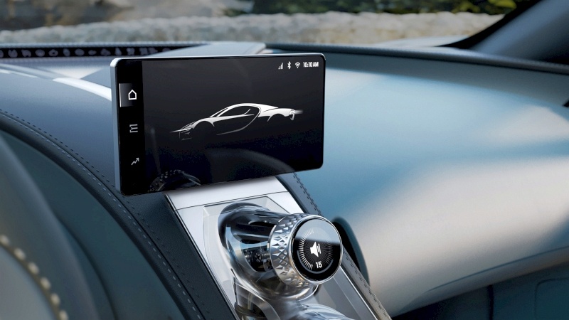 Bugatti Tourbillon - ekran