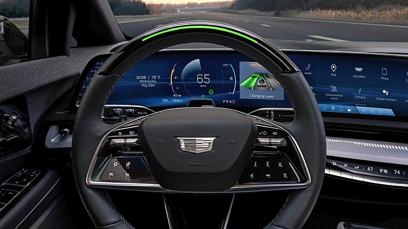 Cadillac Optiq - kokpit