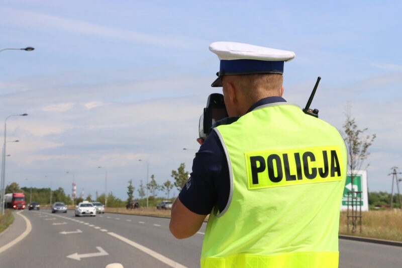 pomiar prędkości policja