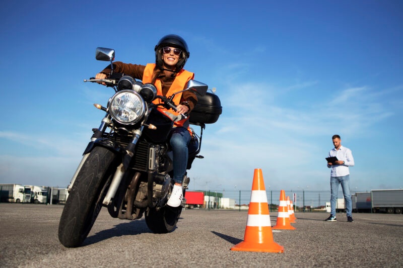 nauka jazdy motocykl
