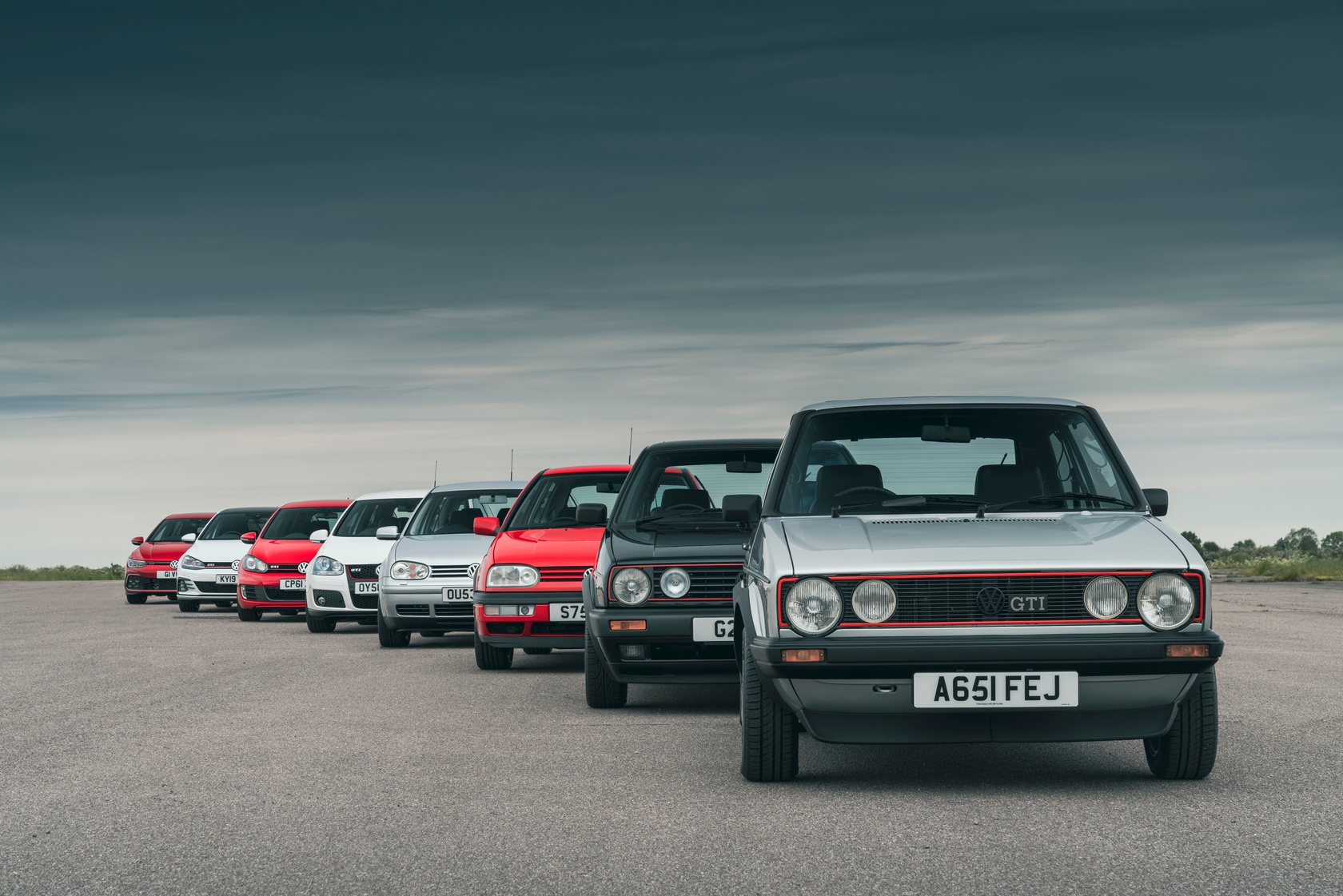 VW Golf generacje