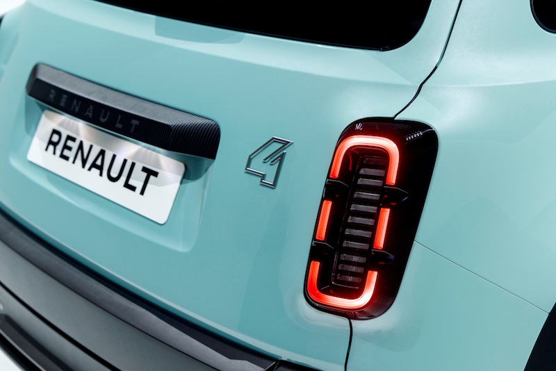 2025 Renault 4 tylna lampa