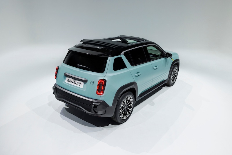 2025 Renault 4 dach otwierany roll dach