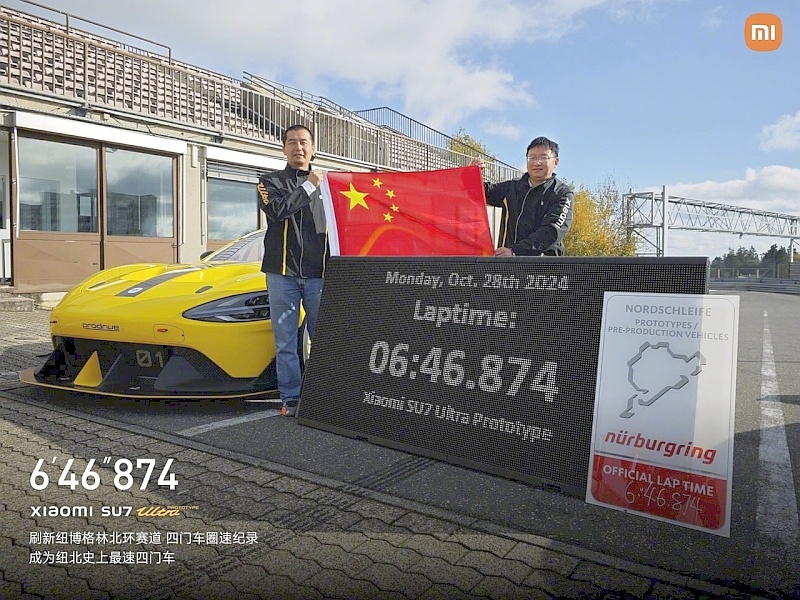 Xiaomi na Torze Nurburgring