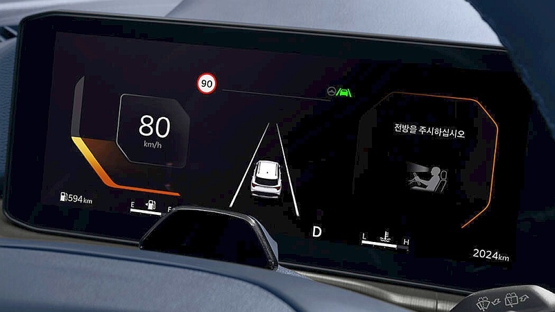 2025 Kia Sportage - ekran