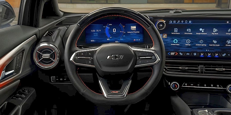 2024 Chevrolet Equinox EV - kokpit