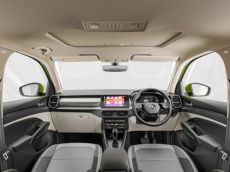 Skoda Kylaq - kokpit