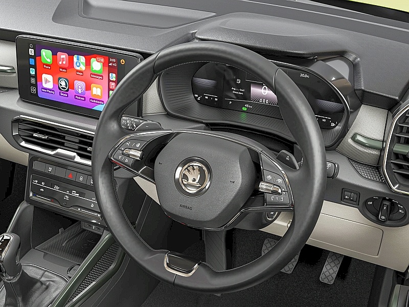 Skoda Kylaq - kokpit