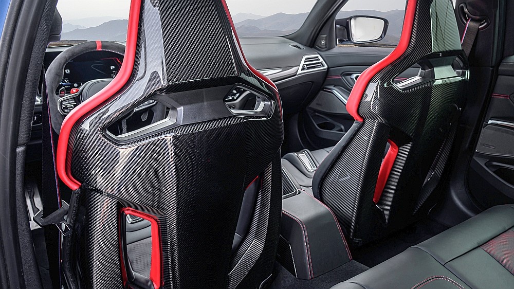2025 BMW M3 CS Touring - fotele