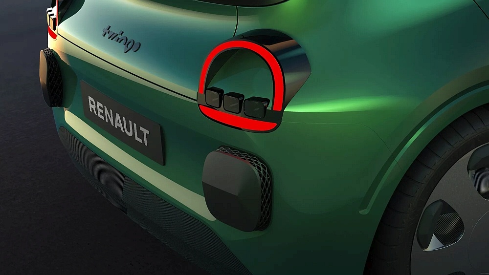 Nowe Renault Twingo - lampa