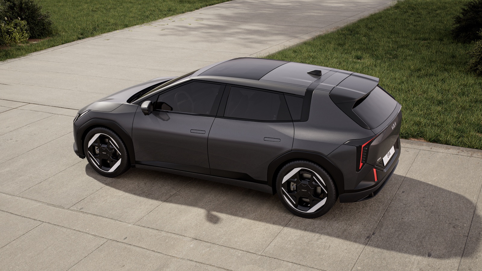 Kia EV4 bok