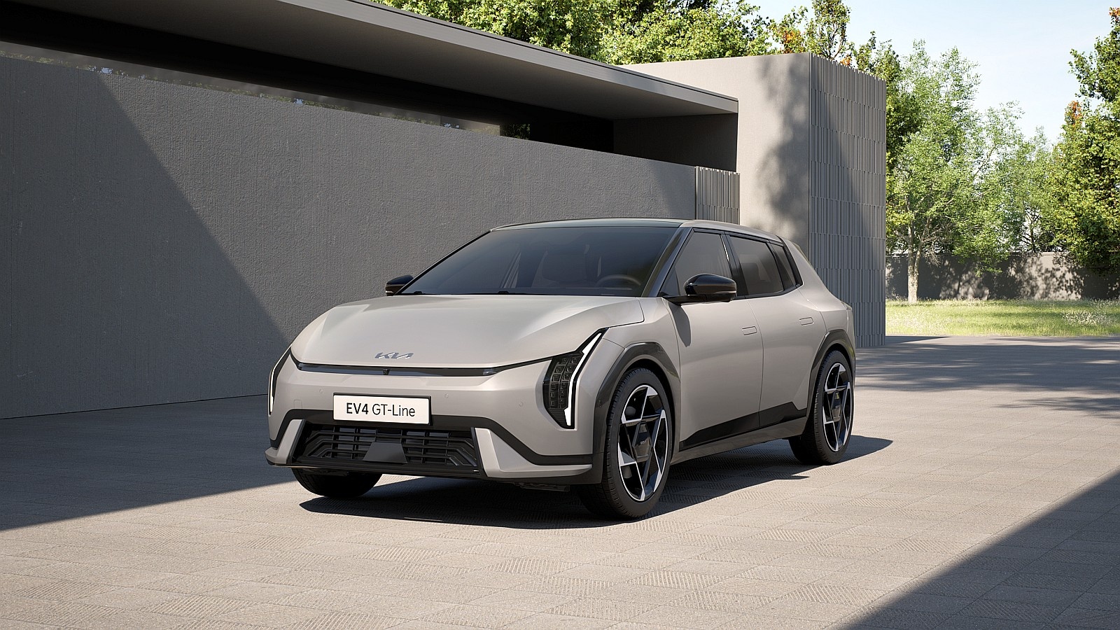 Kia EV4 - przód