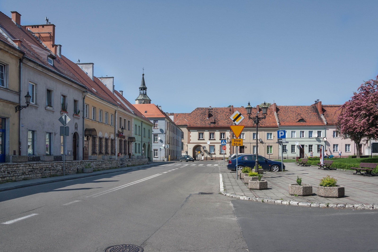 parkowanie skrzyżowanie ulica