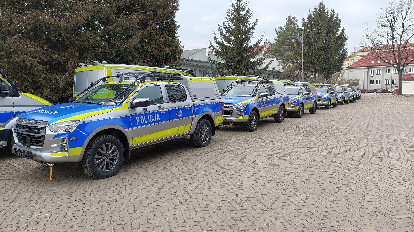 Isuzu D-Max w policji