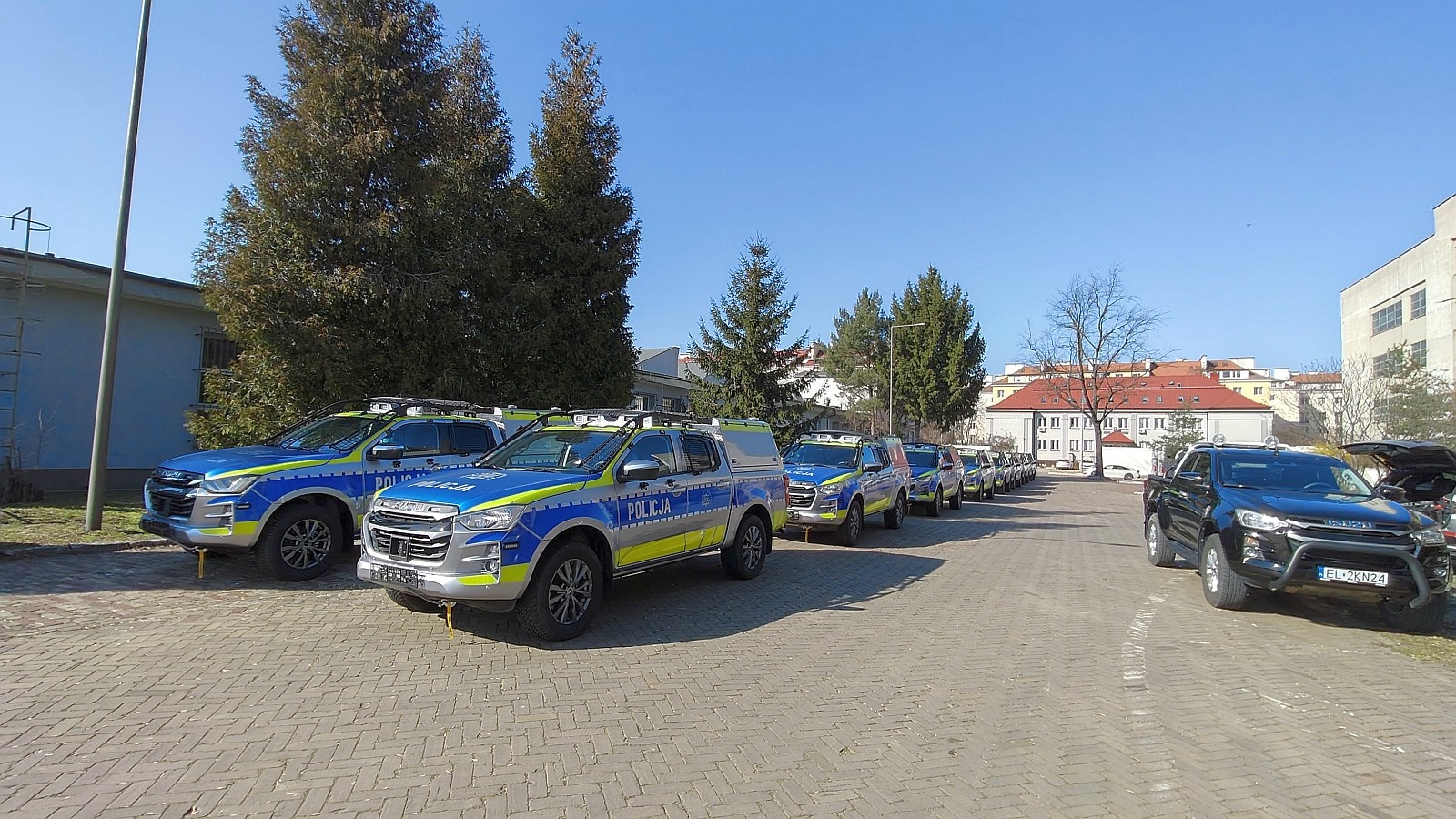 Isuzu D-Max w policji