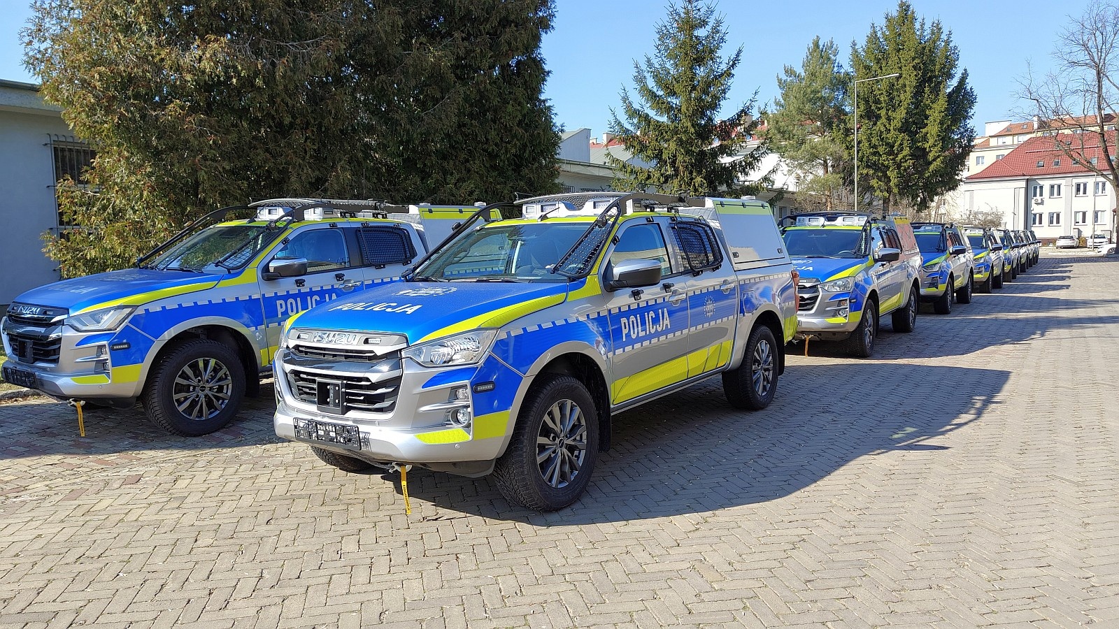 Isuzu D-Max w policji