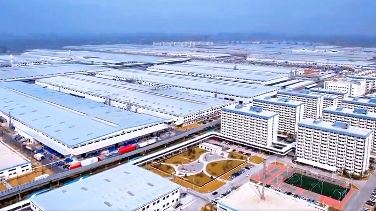 fabryka BYD w Zhengzhou