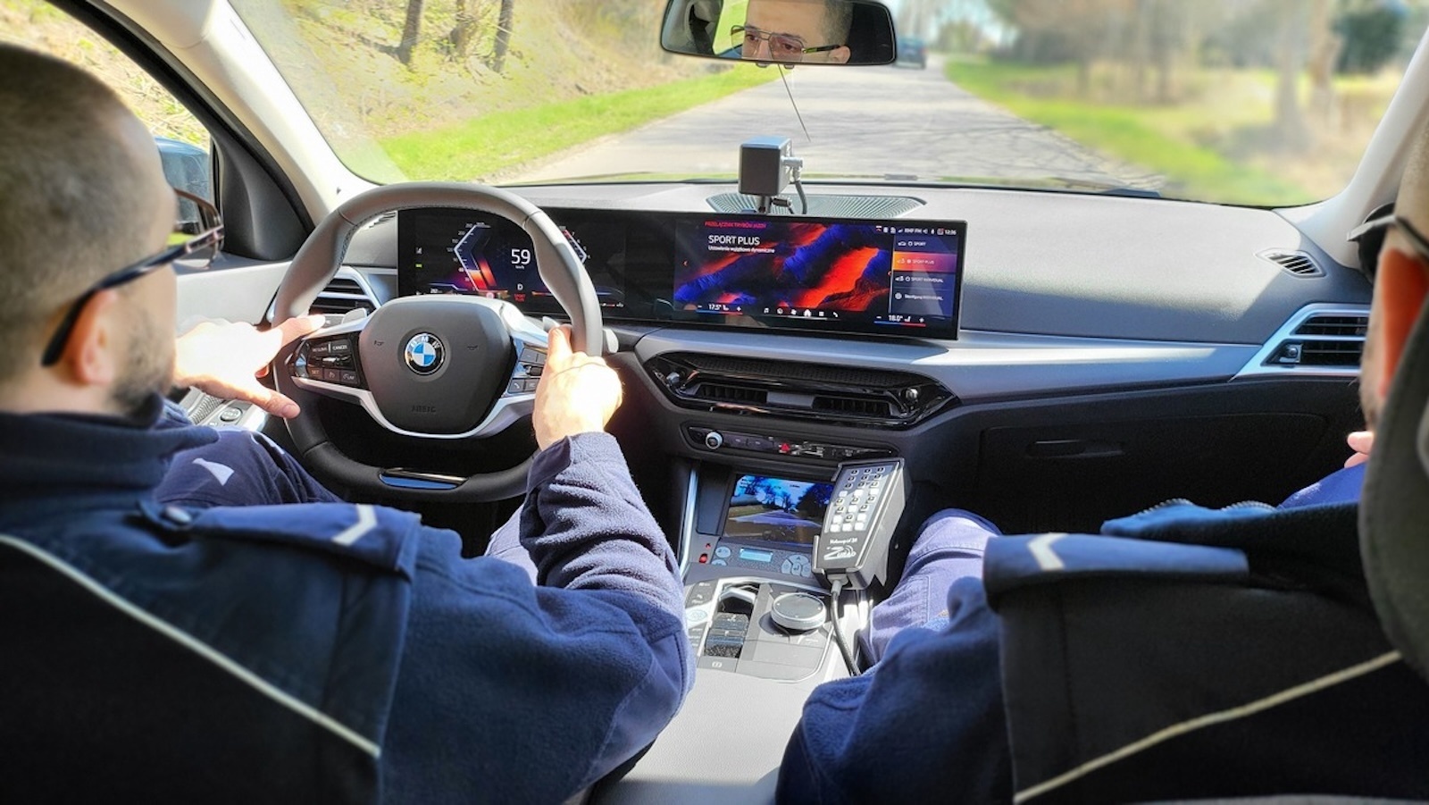 Zurad Videorapid 2A BMW nieoznakowany radiowóz