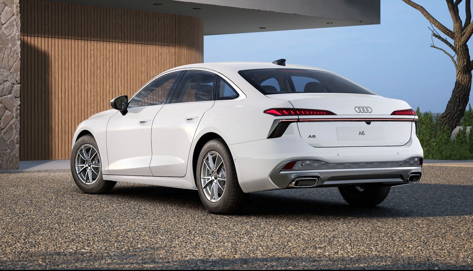 Cena Audi A6 C9 - tył